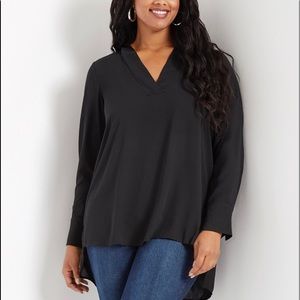 Eloquii V Neck Tunic